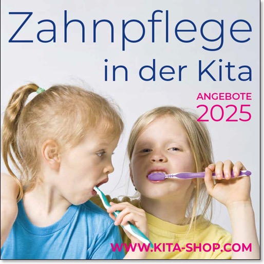 Flyer-Zahnpflege in der Kita 2025-Kita Shop Kaesebier-Holzwerkstatt Kaesebier-Cover-840